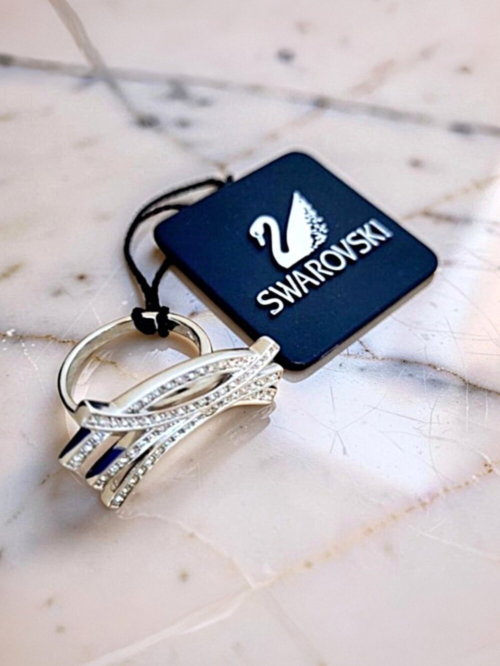 Swarovski Ultra-Modern Statement Ring – New with Tags